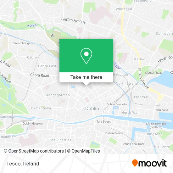 Tesco map