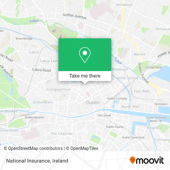 National Insurance map