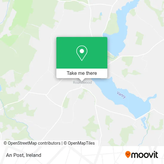 An Post map