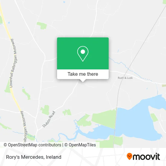 Rory's Mercedes map