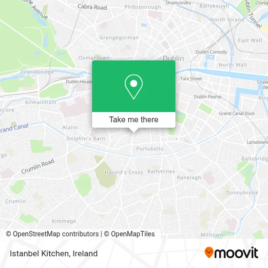 Istanbel Kitchen map