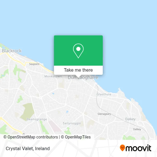Crystal Valet map