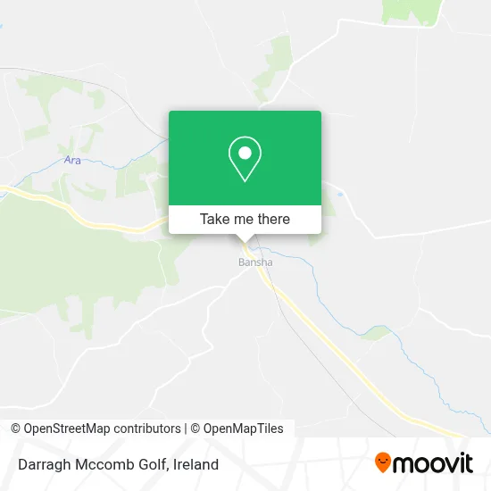 Darragh Mccomb Golf map