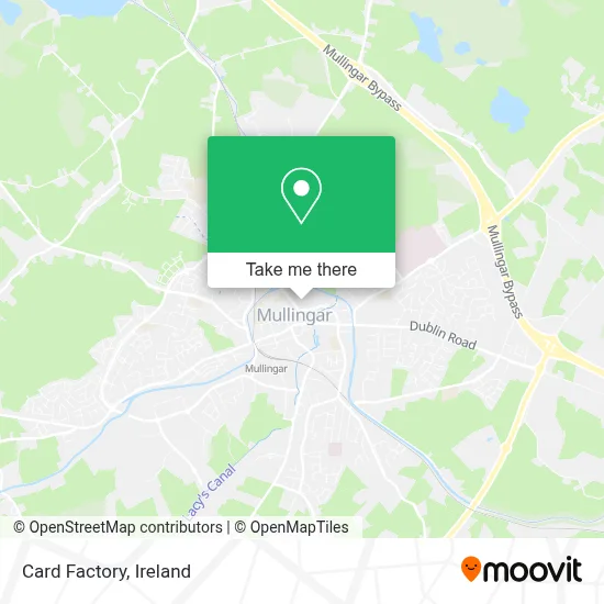 Card Factory map