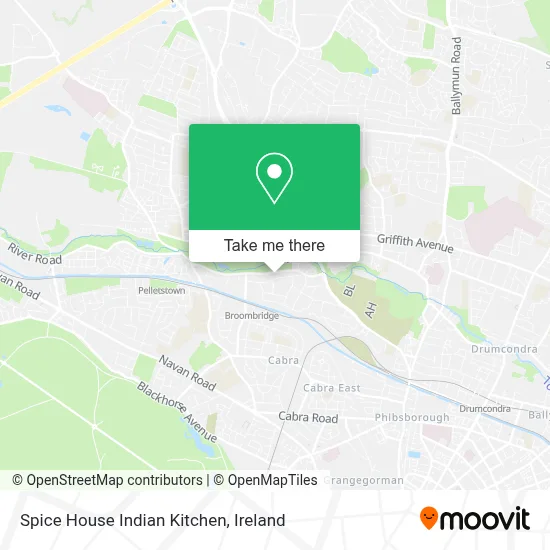 Spice House Indian Kitchen map