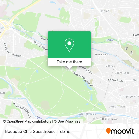 Boutique Chic Guesthouse map