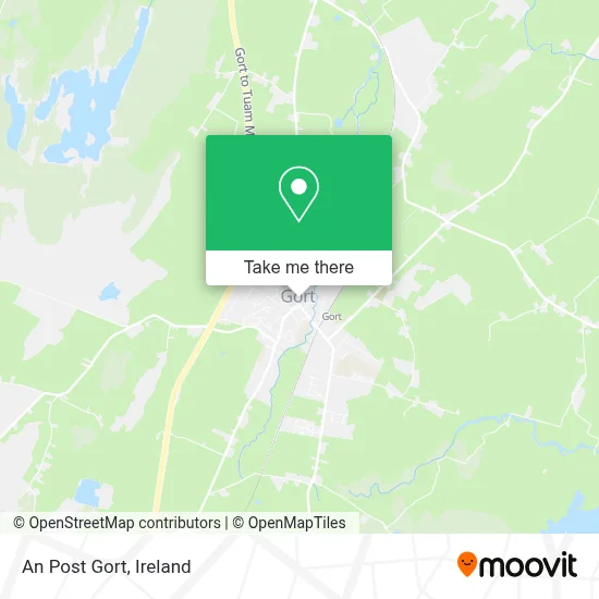 An Post Gort map