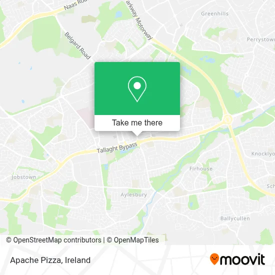 Apache Pizza map