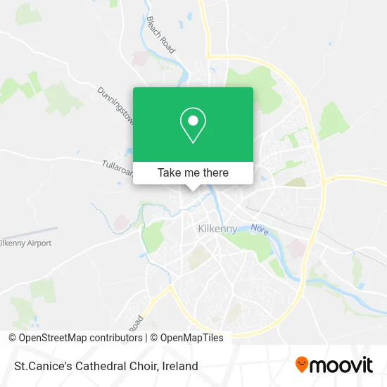 St.Canice's Cathedral Choir map