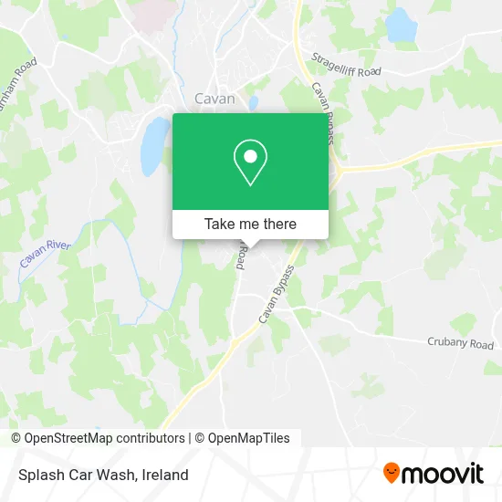 Splash Car Wash map