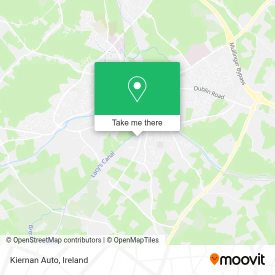 Kiernan Auto map