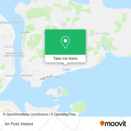 An Post map