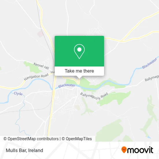 Mulls Bar map