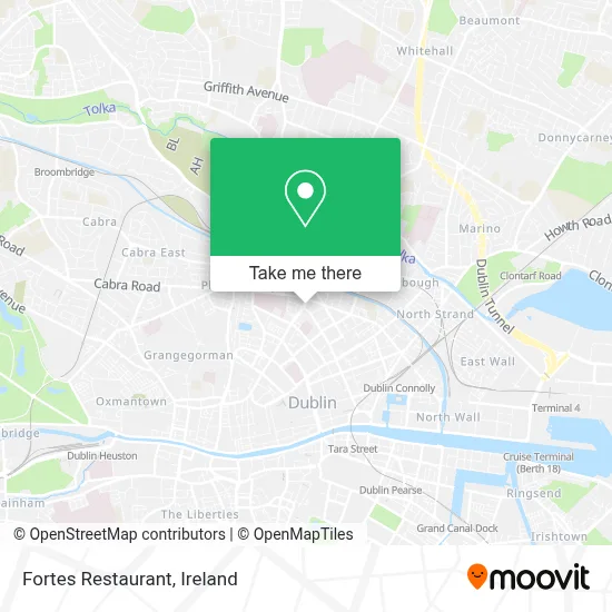 Fortes Restaurant map