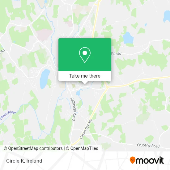Circle K map