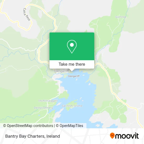 Bantry Bay Charters map