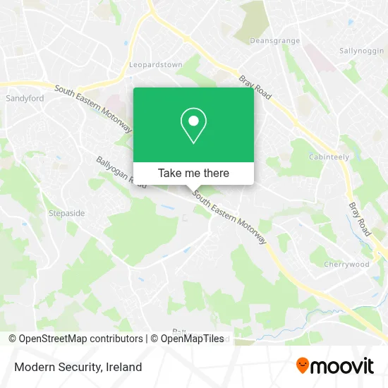 Modern Security map