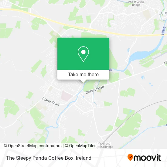 The Sleepy Panda Coffee Box map