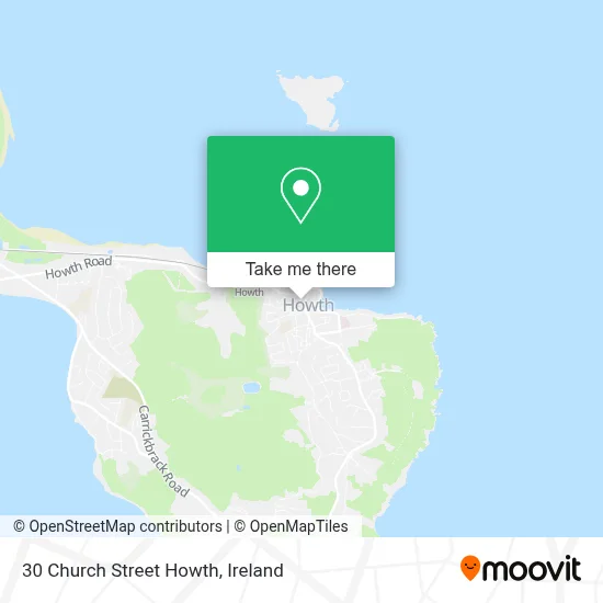30 Church Street Howth map
