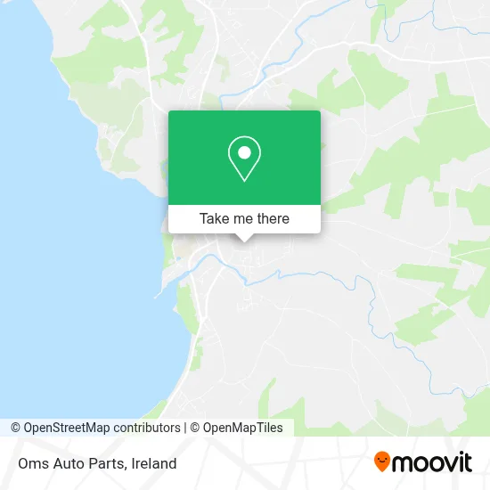 Oms Auto Parts map