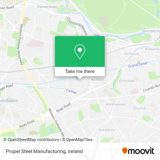 Propel Steel Manufacturing map