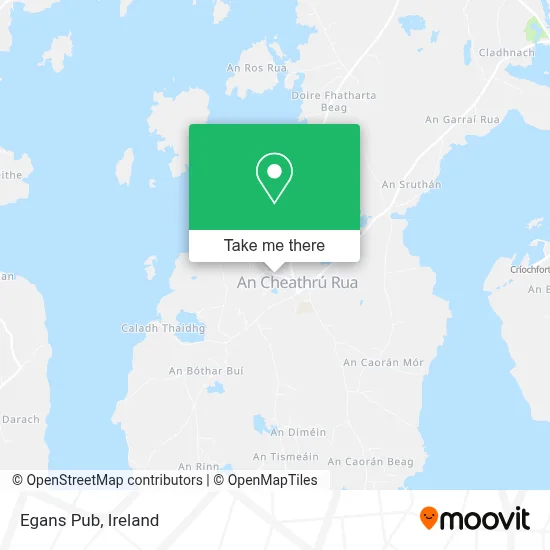 Egans Pub map