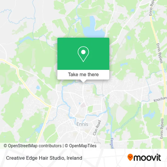 Creative Edge Hair Studio map