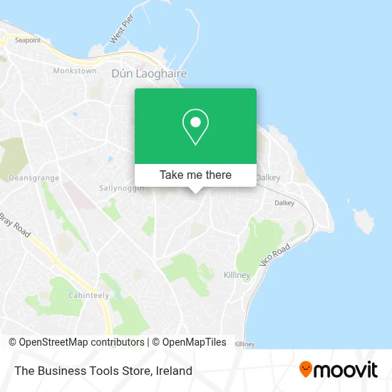 The Business Tools Store map