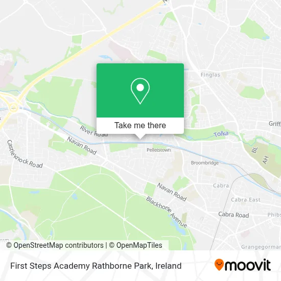 First Steps Academy Rathborne Park map