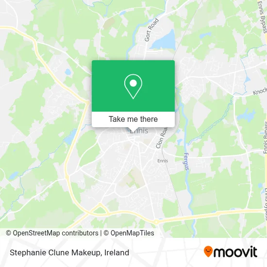 Stephanie Clune Makeup map