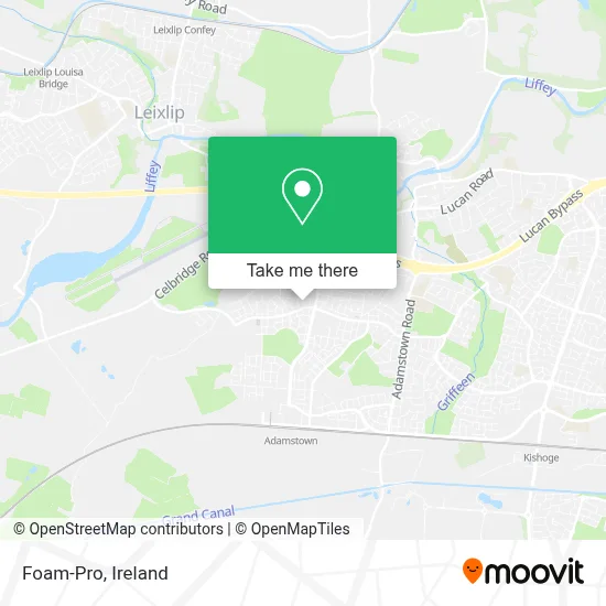 Foam-Pro map