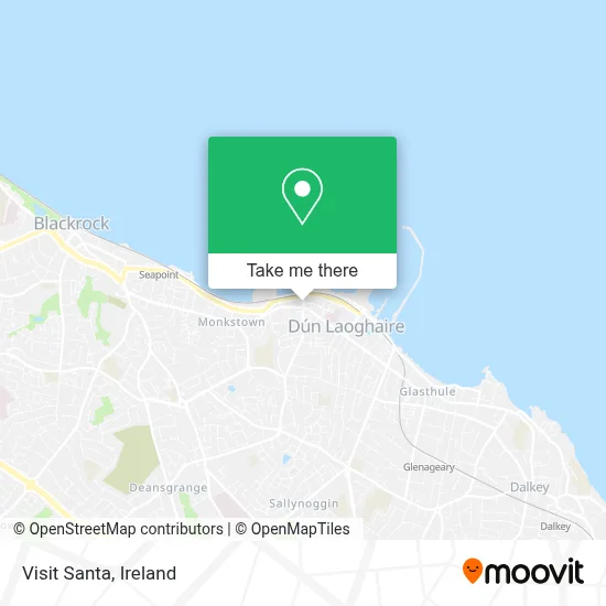 Visit Santa map
