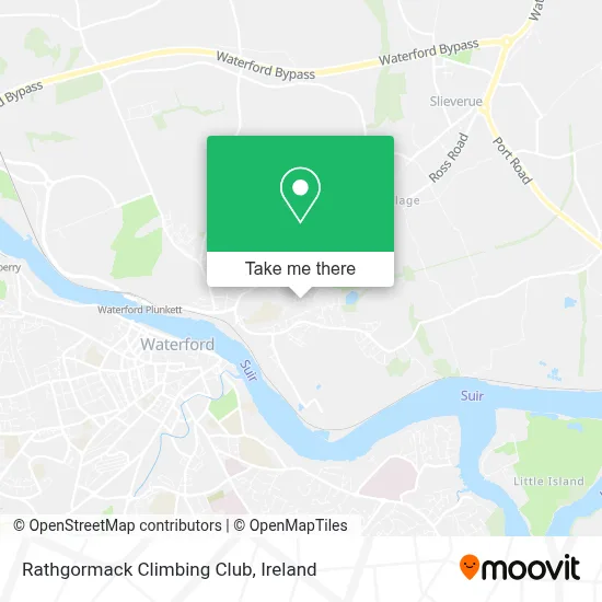 Rathgormack Climbing Club map