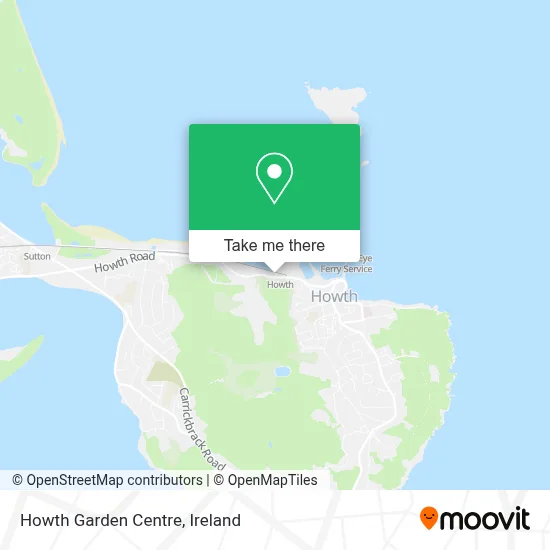 Howth Garden Centre map