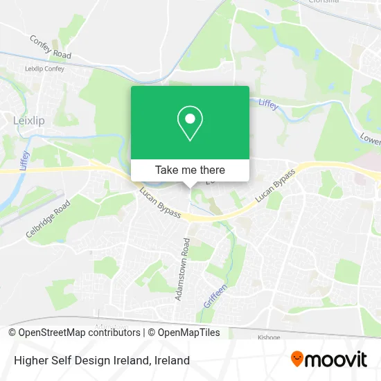 Higher Self Design Ireland map