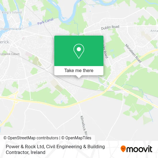 Power & Rock Ltd, Civil Engineering & Building Contractor map