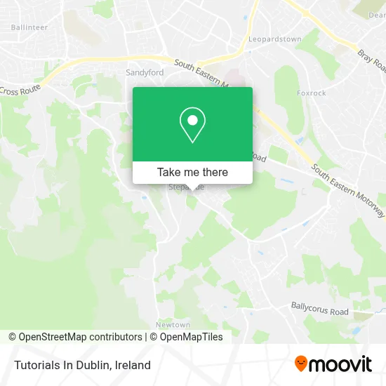 Tutorials In Dublin map