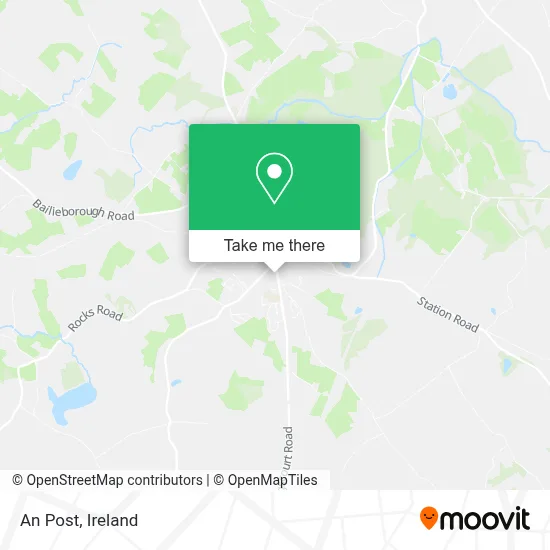 An Post map