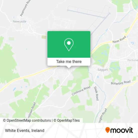 White Events map