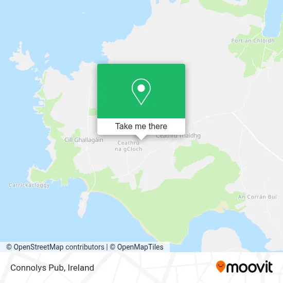 Connolys Pub map