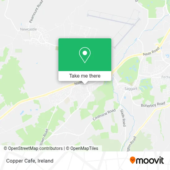 Copper Cafe map