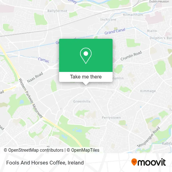 Fools And Horses Coffee map