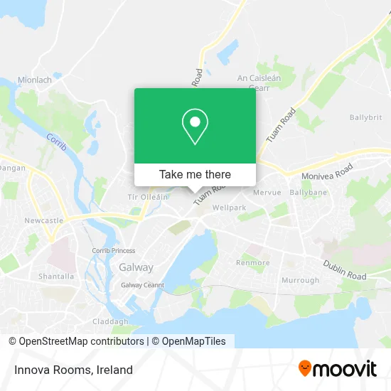 Innova Rooms map