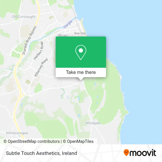Subtle Touch Aesthetics map