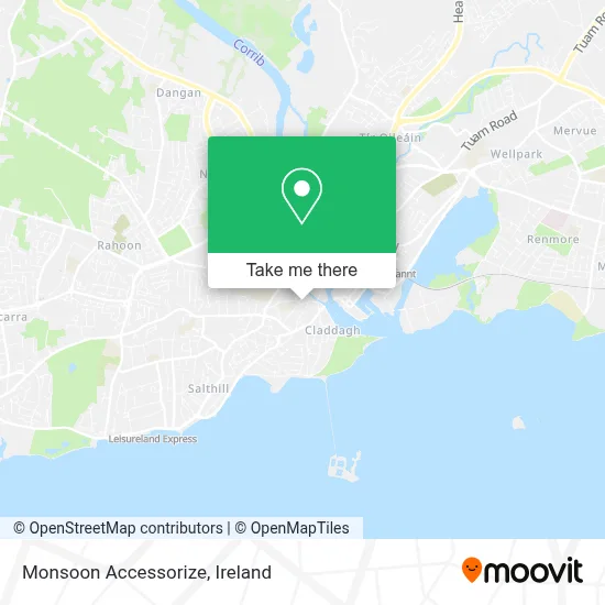 Monsoon Accessorize map