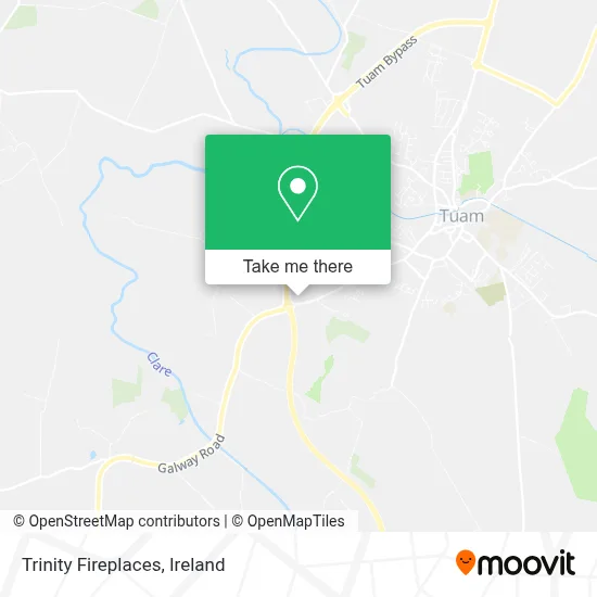 Trinity Fireplaces map