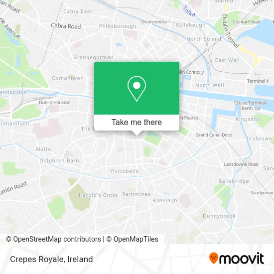 Crepes Royale map