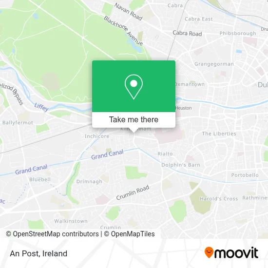 An Post map