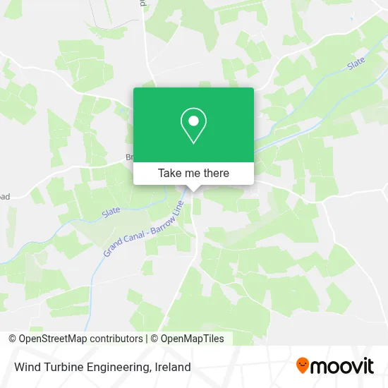 Wind Turbine Engineering map