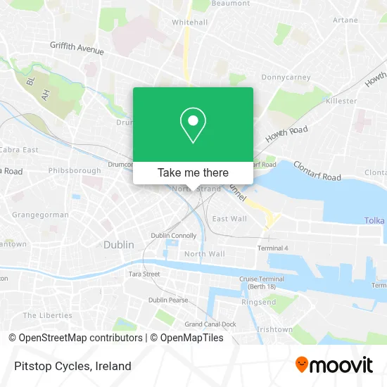 Pitstop Cycles map